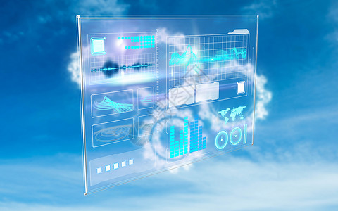 云图形商业界面综合图像E技术数据科技云计算计算图表多云电脑绘图齿轮背景