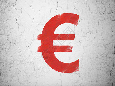 货币概念 欧元在墙壁背景上交换市场古董插图贷款背景墙水泥价格联盟财富背景图片