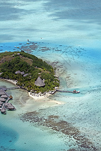 空气浮标海岸酒店蓝色结晶天线海景海滩地标别墅假期高清图片