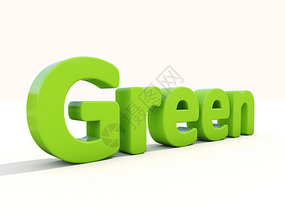 与环保相约字体3d字绿色打字稿生长体积字母拼写环境数字文字草坪字体背景