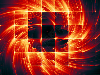 背景翻接黑色技术设计作品红色网格几何学算法元素数学背景图片