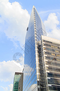 高塔大楼城市市中心剪影公司投资经济财富摩天大楼天际玻璃背景图片