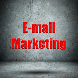 混凝土墙上的营销邮件收件箱商业邮资宣传邮寄概念公关产品市场管理高清图片素材