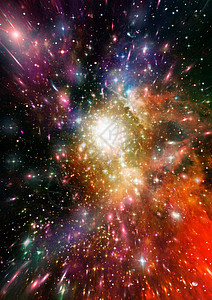 发光发热的恒星无限恒星场的一小部分星座星系灰尘气体敬畏科学行星乳白色星际星云背景