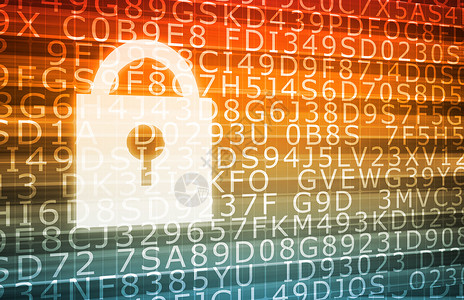 技术安全钥匙教育消费者防火墙保护程序秘密商业控制板编码背景图片