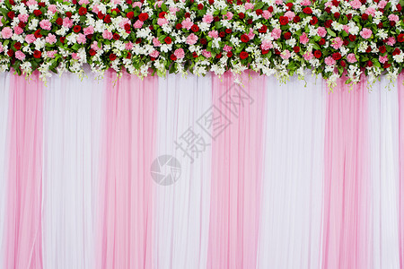 兰花花纹装饰框花纹背景婚姻兰花花束热情婚礼周年花瓣植物丝带玫瑰背景