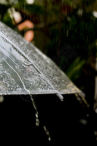 雨中保护伞以古老的音调商业街道解决方案安全天气背景图片