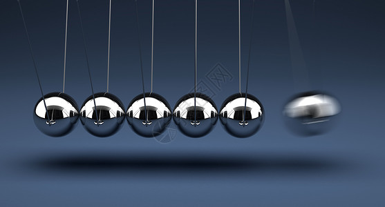 牛顿的摇篮蓝色合金平衡商业游戏团队反射运动时间重力背景图片
