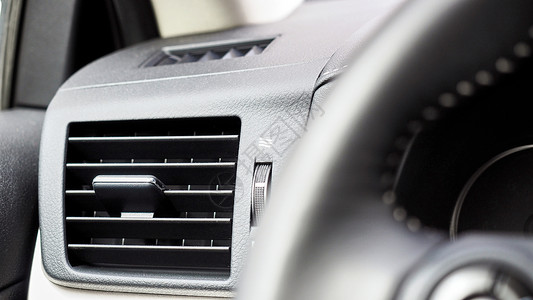 汽车监控素材室内汽车空调风扇背景