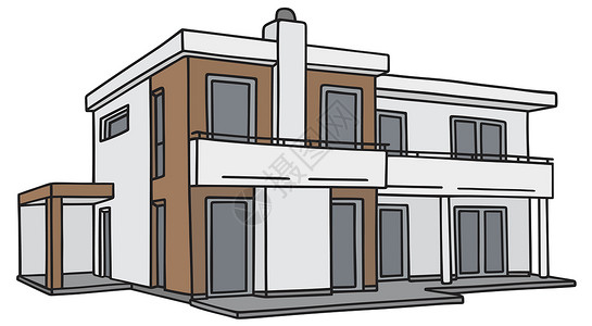 砖房子家庭别墅设计图片