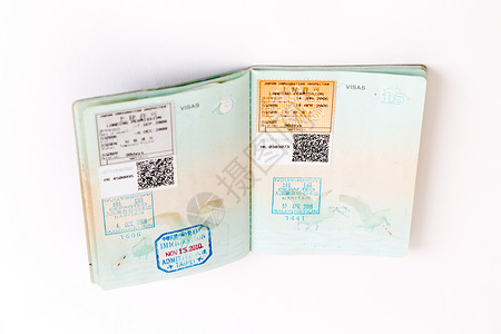 签证和护照印章假期旅行国家身份海关国际旅游公民国籍移民图标高清图片素材