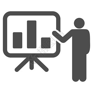 条形图填色图标演示图标方案展示信息统计图表木板办公室会议生长商业背景