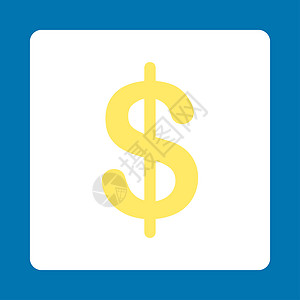 美元图标资金经济投资市场金子购物贷款货币蓝色现金字形高清图片素材