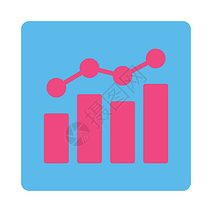 分析图标蓝色图表进步统计饼形条形监控信息金融生长背景图片