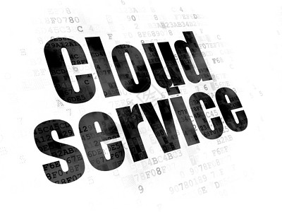 云服务背景Cloud技术概念 数字背景云服务公司 数据背景背景