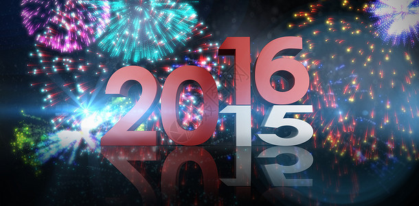 2016年图形的复合图像庆典焰火红色新年活力绘图灰色派对计算机背景图片