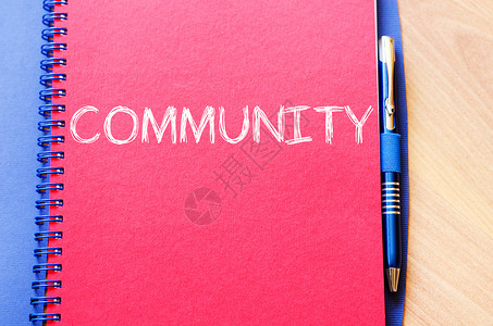 社区在笔记本上写字家庭服务合作志愿者帮助商业成人标签机构宽慰团聚高清图片素材