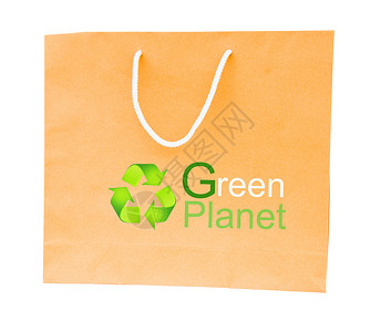 绿色星球光效白色背景的棕色纸袋被孤立载体销售杂货包装广告市场纸盒食物店铺贸易背景
