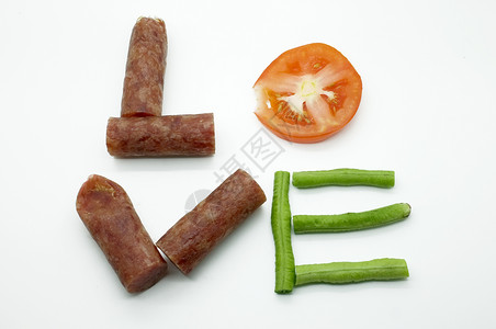 番茄味字体食物信息爱学习教育营养猪肉数字世界生活蔬菜花生烹饪背景