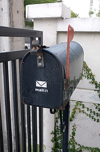 黑信箱盒子邮箱邮件黑色邮政办公室高清图片