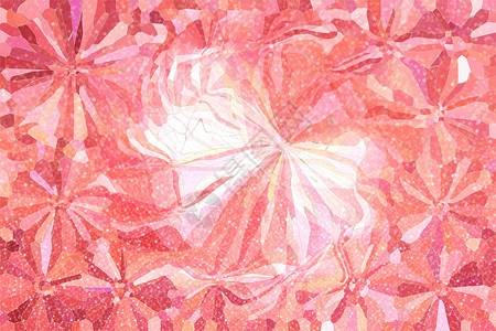 抽象的豪华光亮和小布基希尼花朵火花橙子金子奢华自由红色背景图片