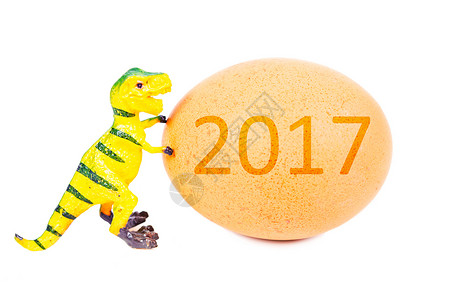 恐龙幼崽有趣的塑料恐龙玩具和蛋2017年背景