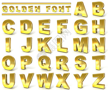 金色字母K金色字体集合  3个背景