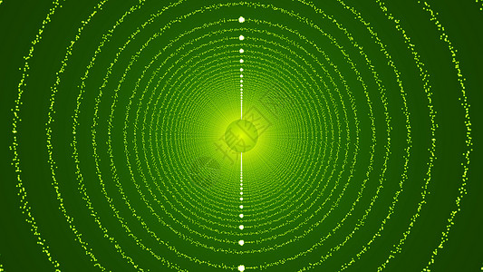 绿色圆形粒子明亮的颜色高清图片