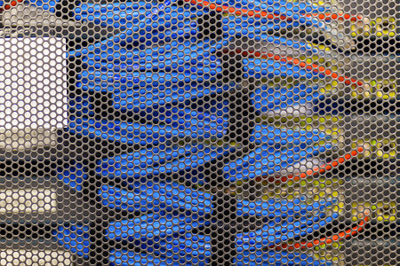 剑桥服务器拉克的Lan电缆电脑电讯局域网力量电子产品地面架子插头互联网插座思科高清图片素材