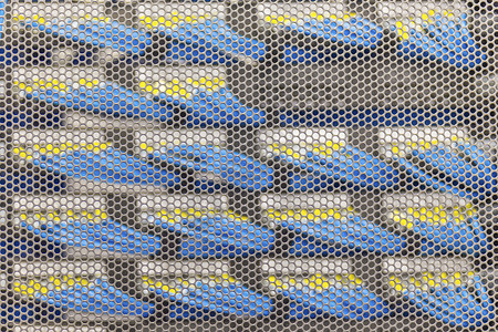 剑桥服务器拉克的Lan电缆字节互联网蓝色插座电脑路由器电讯数据中心架子内阁修补高清图片素材
