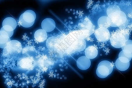 蓝凉蓝圣诞背景图片