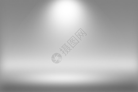 白色平台聚光灯产品显示时序焦点背景  圆桌平台白空工作室摄影灰色场景屏幕广告聚光灯坡度盒子白色地面背景