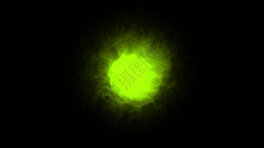 黑色背景上的魔法球出纳员耀斑梦想地球蓝色原子核发光财富效果活力背景图片