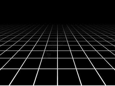 正方形网格透视网格线背景白色推介会正方形地板细胞公司装饰互联网地平线地面背景