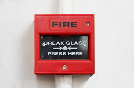 一键报警系统消防报警箱闹钟安全盒子情况帮助紧迫感救援玻璃预防休息背景