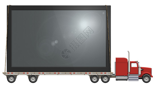 平屏幕电视监视器货运货物钻机送货平面船运平板车运输背景图片