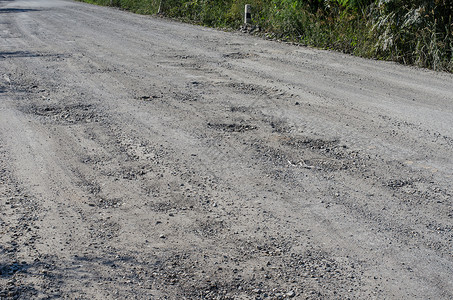 道路损坏 有洞小伙子街道车道旅行岩石裂缝水泥损害框架灰色建造高清图片素材