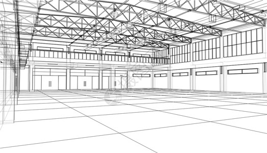 简单建筑草图室内草图  3d 它制作图案建筑师大厅蓝图桌子商业技术家具素描艺术地面背景
