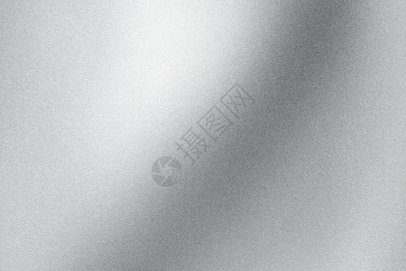 铜官窑抽象纹理背景发光的银色波纹不锈钢背景