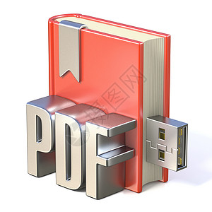 pdf红色的网络图片素材