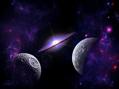 土卫二月亮土星行星和星系科幻壁纸 深空之美 宇宙中的数十亿星系 宇宙艺术背景太阳木星星云星团极光天空教育上帝土星星域背景