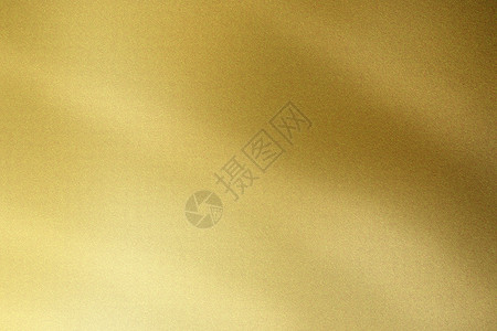 拉丝金色波浪金属纹理背景薄片奢华青铜坡度盘子海浪挫败黄铜镀锌材料背景图片