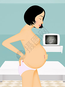妇女在医院分娩室的分娩数量背景图片