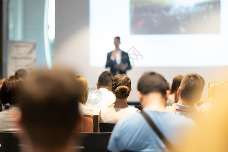 演讲屏幕学术的教育家高清图片