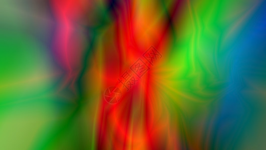 彩虹款式图形抽象的迷幻背景  3d 渲染计算机图形电子蓝色水彩科学水粉彩虹运动流动音乐线条背景