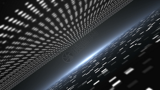 3d 背景与 space3d 中的抽象技术隧道渲染业务或技术的插图背景