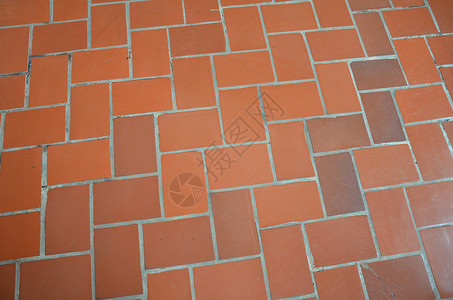 红色矩形砖砖砖砖板地板或地面长方形砖块瓷砖镶嵌石工背景图片