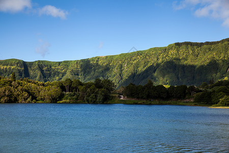 拉古阿苏尔气氛天气天空风景火山假期旅行踪迹蓝色气候高清图片