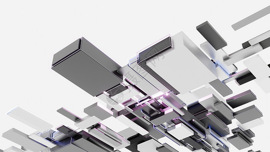 光暗立方体的抽象背景墙纸3d建造艺术盒子建筑学插图长方形技术团体背景图片