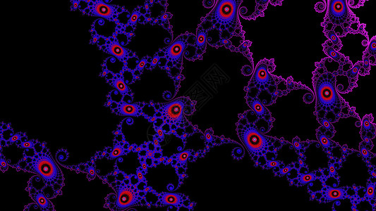 Mandelbrot 分形缩放模式几何学艺术螺旋背景图片